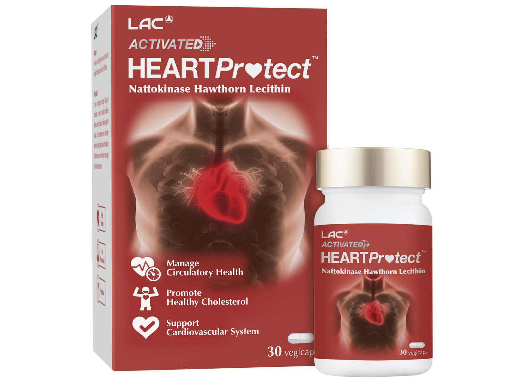 Heart Protect™ (Nattokinase Hawthorn Lecithin Blend): retailer-supplied image